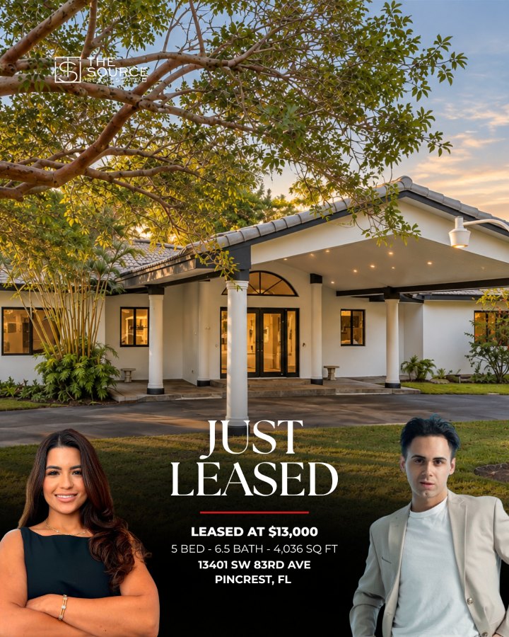 Just leased · Pinecrest
