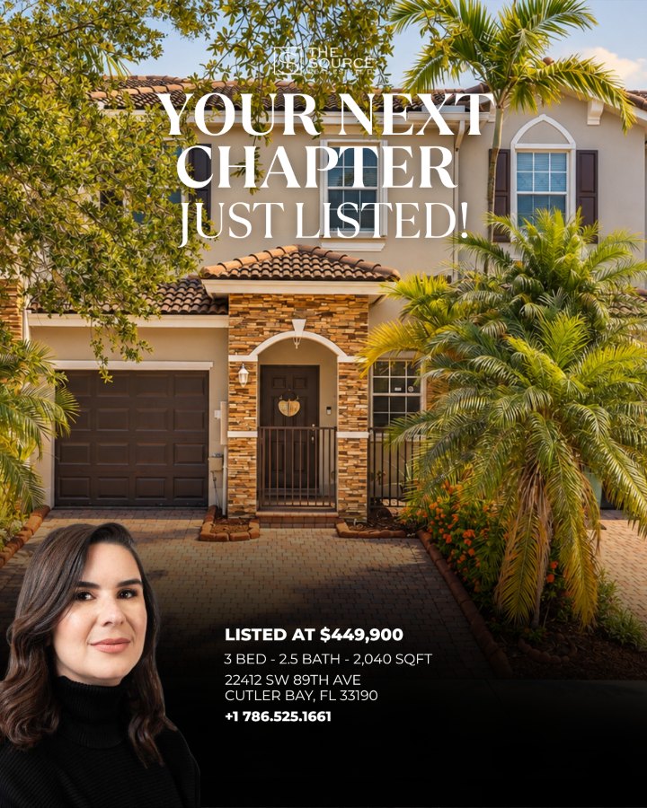 Just listed · Cutler Bay
