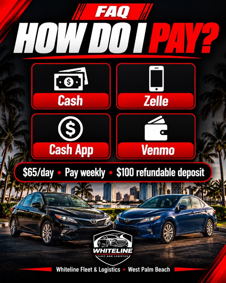 Whiteline How do I pay?